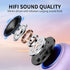 Bluetooth Portable Speaker,IPX7 Waterproof Wireless Speaker with HD Sound and Bluetooth 5.3,15H Playtime, 5W Stereo,Deep Bass,Hands-Free for Calli...