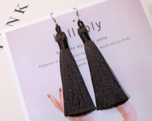 Tupalizy 10PCS Handmade Soft Silky Tassels with Hanging Loop for Bookmarks Keychains Earring Bracelets Jewelry Making Souvenir Graduation Clothing...
