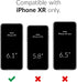 iPhone XR Leather Wallet Case, Crave Vegan Leather Guard Removable Case for Apple iPhone XR (6.1 Inch) - Black...