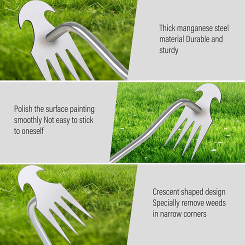 Weeding Tools,Portable Garden Weeder Tool,2024 New Manganese Steel Weed Puller,for Hand Weeder for Vegetable Gardening Backyard Farm Planting & Up...