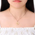 Holibanna Rhinestone Cherry Blossom Branch Pendant Necklace Earrings Stud Set Wedding Jewelry for Women Girls...