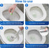 Toilet Bowl Cleaner Tablets, Leaves Bowl Sanitary, Freshens, Deodorizes, Descales & Repels Tough Stains, Helps Prevent Limescale Buildup, Safe for...