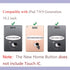 TPheal Gold Home Button Replacement for iPad 10.2" (2019-2021) Incl Flex Cable Connector...