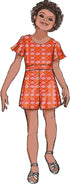 Butterick Easy to Make Girls' Dress, Jumpsuit and Romper Sewing Pattern Packet, Design Code S9127, Sizes 7-8-10-12-14, Multicolor...
