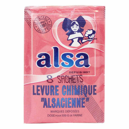 Alsa - French Cake Baking Powder, 0.38 Ounce, 8 Count...