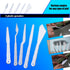 E6000 Plus Adhesive Bundle: 1.9 fl oz Tube with 10 Snip Tip Applicators, Set of 5 Plastic Spreader Tools and Set of 5 Nail Dotting Tools - Double-...