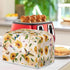 Hummingbird Sunflower Print 4 Slice Toaster Covers Daisy Butterfly Print Bread Maker Cover Kitchen Appliance Bread Machine Toaster Cover, Long Slo...