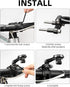 ROCKBROS Out-Front Bike Computer Mount Mini Bike Computer Mount Aluminum Integrated Bicycle Computer Mount Cycling Computer Mount Compatible with ...