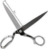 Ultima 10 Inch Dress Maker Scissors – Drop Forged Carbon Steel Dressmaker’s Shears, Chrome Plated with Bent Handles, Made in Italy...