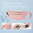 DAITET Crossbody Fanny Pack for Men&Women,Large Waist Bag & Hip Bum Bag with Adjustable Strap for Outdoors Workout Traveling Casual Running Hiking...