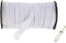 MJMP 1/2" 40-Yards Baraded Elastic Cord/Elastic Band/Elastic Rope/Heavy Stretch Knit Elastic Spool/Bedspread Band (White, 40 Yard)...