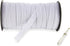 MJMP 1/2" 40-Yards Baraded Elastic Cord/Elastic Band/Elastic Rope/Heavy Stretch Knit Elastic Spool/Bedspread Band (White, 40 Yard)...