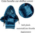2pcs Sweater Gear Shift Knob Cover,Car Shift Knob Hoodie,Winter Warm Shift Knob Cover Sweater Shirt,Car Interior Accessories Shift Knobs Fashionab...