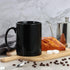 harebe 22 OZ Extra Large Coffee Mug, Smooth Ceramic Boss Giant Tea Cup Big Capacity and Handle for Dad Men, Black...