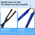 Optical Fiber Pliers Flange Fiber Optic Flange Clamp Efficient Fiber Connector Insertion and Removal Tool Fiber Flange Long Nose Pliers for SC and...