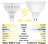 ALIDE MR16 50W Led Bulbs Replacement,5W MR16 GU5.3 Bi-Pin 4000K Natural White,Wide Angle 120 Degree Beam,12V MR16 LED Bulb for Overhead Tracking F...