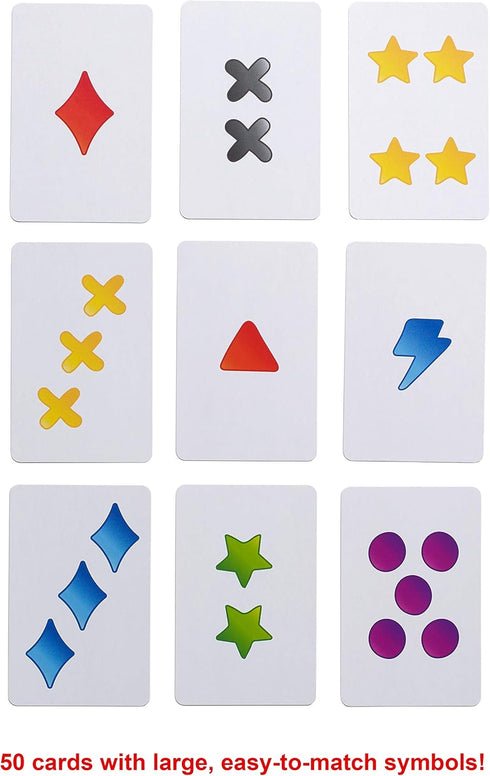 Mattel Games Reinhard Staupe's Blink Family Card Game, Travel-Friendly, with 60 Cards and Instructions, Great for 7 Year Olds and Up...