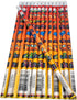Formula One Sport Car Racing Print Wooden Pencils (Standard 7.5") #2 Lead. One Top Rubber Eraser. (48 Pack)...