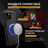 MOTIVE for iPhone 15 Protective Case, Magnetic Case Compatible with MagSafe, Heavy Duty and Quad Layer Military Grade Protection Shockproof case, ...