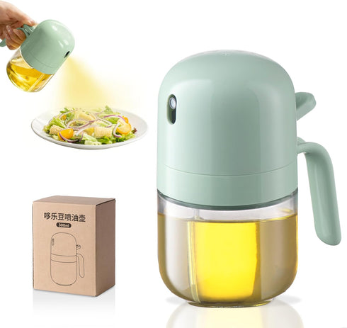 MDZF SWEET HOME Oil Sprayer for Cooking,10oz Refillable Olive Oil Spray Bottle,Air Fryer Accessories,Ideal for Salad,Baking,BBQ,Frying,Healthy Coo...