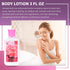 Bath & Body Care Travel Set - Home Spa Set with Body Lotion, Shower Gel and Fragrance Mist (Japanese Cherry Blossom)...