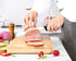 Chef 10-Inch Carving Knife with Granton Edge for Turkey Ham Meat Slicing and cutting NSF Certified CP5-10 Black...