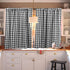 Buffalo Check Curtains Buffalo Plaid Curtains Blackout Curtains Farmhouse Country Curtains for Living Room, 36x36inch, 2 Pack (Black White)...
