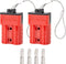 Spurtar 50A Battery Quick Connect/Disconnect, 2Pcs 6 AWG Wire 12-36V Quick Connect Jumper Cables Recovery Kit for Car ATV Lifts Motors Trailer Tow...