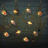 Natural Conch LED String Lights, 10 Ft 10 LED Battery Powered Waterproof Low Heat Silver Copper Wire Beach Theme Fairy Lights for Indoor Outdoor D...