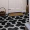 10 Pcs Self-Adhesive Hexagonal Matte Frosted Vinyl Floor Wall Tiles Sticker for Home Decor, Peel and Stick Stone Effect Foaming Flooring Tiles, 20...