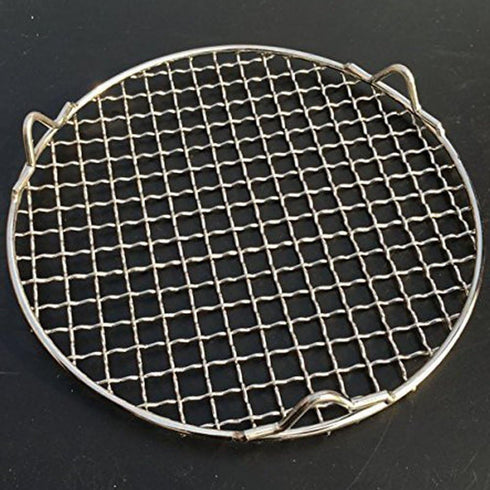 Round Cooling Rack Stainless Steel Cross Wire Barbecue Grill Net Racks with 3 Legs for Cooking Baking Steaming (13 inches)...