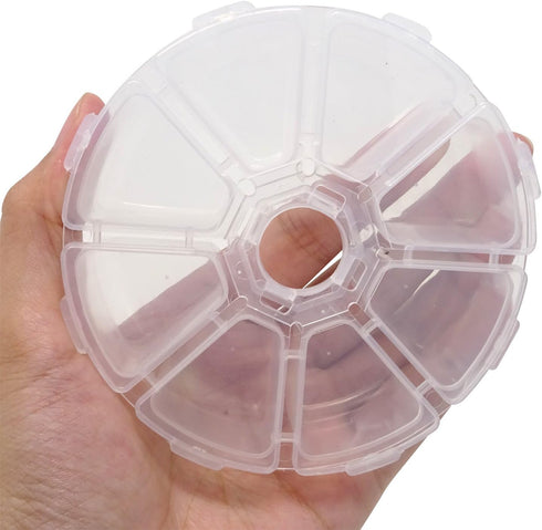 Honbay 2PCS Plastic Storage Organizer Containers Jewelry Box Fishing Box Pill Box...