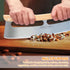ALLTOP Pizza Cutter Rocker - High Performance Stainless Steel Slicer Blade with One-Piece Wooden Handle - Efficient and Durable Pizza Accessory - ...
