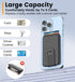 SHANSHUI Phone Card Holder, Ultra Slim Phone Wallet Stand Silicone Sticky Business Credit Card ID Holder for Back of Phone Compatible with iPhone ...