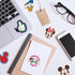 100Pcs Mickey&Minnie Sticker for Kids, Cute Disney Cartoon Mickey&Minnie Mouse Waterproof Vinyl Stickers for Teen Girl Water Bottle, Laptop, Phone...
