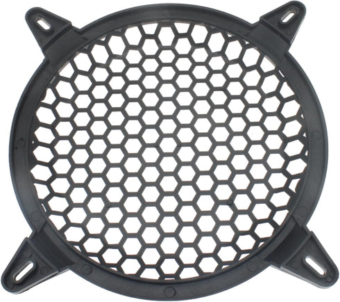 2 Pack 6 Inch Speaker Grills Subwoofer Grill Waffle Grill Guard Protector Covers with Mounting Screws ABS Mesh Round Subwoofer Speaker Cover......