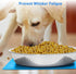 Shallow Dog Food Bowls, Non Slip Food Grade Stainless Steel Bowls for Large Dogs - 8 Cups / 2 Quart (2 Pcs)...