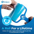 PetLovers EzRoll Reusable Lint Roller - Sticky for Life & Multi-Purpose Pet Hair, Dust, & Lint Remover for Clothing, Upholstery, & Cars - Sustaina...