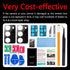 2PCS Soaosdr Original Back Rear Camera Lens Glass Replacement for Galaxy Note 20 Ultra 6.9 inch with Lens Protective Film+pre-Installed Adhesive+R...