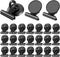 24Pack Strong Fridge Magnets Magnetic Clips Bulldog Clips Perfect for Refrigerator Whiteboard Magnets Photo Displays Home School Use Magnets for W...