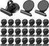 24Pack Strong Fridge Magnets Magnetic Clips Bulldog Clips Perfect for Refrigerator Whiteboard Magnets Photo Displays Home School Use Magnets for W...