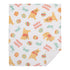 Disney Winnie The Pooh Aqua, Tan, Red, and White Hoppy Easter Super Soft Sherpa Baby Blanket...