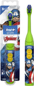 Oral-B Kid's Battery Toothbrush Featuring Marvel's Avengers, Soft Bristles, for Kids 3+ (Character May Vary)...