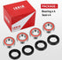Front Wheel Hub Bearings Seals for Honda Recon 250 TRX250 1997-2022 Rancher 350 2x4 2000-2006 TRX200 1990-1997, OEM# 91053-HC4-003 91053-HC4-000 9...