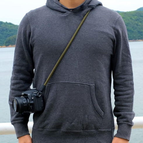 Camera Strap,Climbing Rope Camera Strap for DSLR SLR Mirrorless Camera Neck Shoulder Strap 120cm Green...