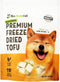 Premium Freeze-Dried Tofu for Dog Treat/All Natural, Plant Based Protein, Gluten Free, Low Calories, High in Protein, Stomach Friendly, Vegan Trea...