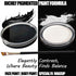 Jim&Gloria Black and White Face Paint + Painting Brush + UV Glow Tattoos, Sweatproof & Water Resistance Paints, Professional Palette Makeup Kit fo...