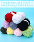Chenille Yarn for Crocheting Knitting - Chunky Yarn for Crocheting Blanket, Bulky Thick Fluffy Yarn for Hand Knitting, Long-Hair Soft Chenille Yar...