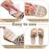 8 Pairs Heel Cushions for Heel Pain Relief, Heel Cup Pads for Shoes, Adhesive Gel Heel Pads Inserts for Women Men Relieve Plantar Fasciitis Sore H...