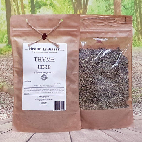 Health Embassy Thyme Herb | Thymus Serpyllum L | Herbal Tea (100g)...